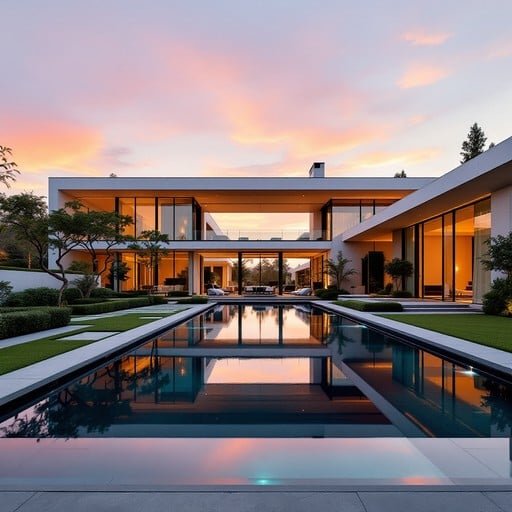 Contemporary custom home project