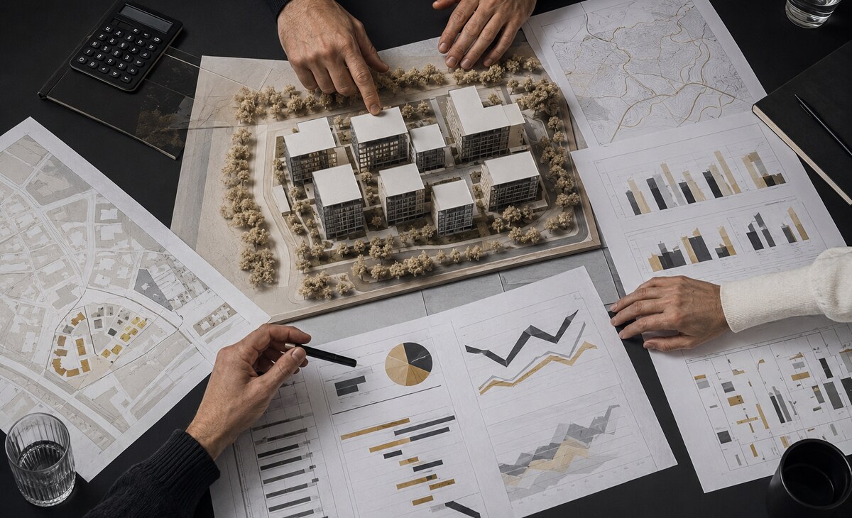 Property project setup, consultant team selection and Project Brief coordination